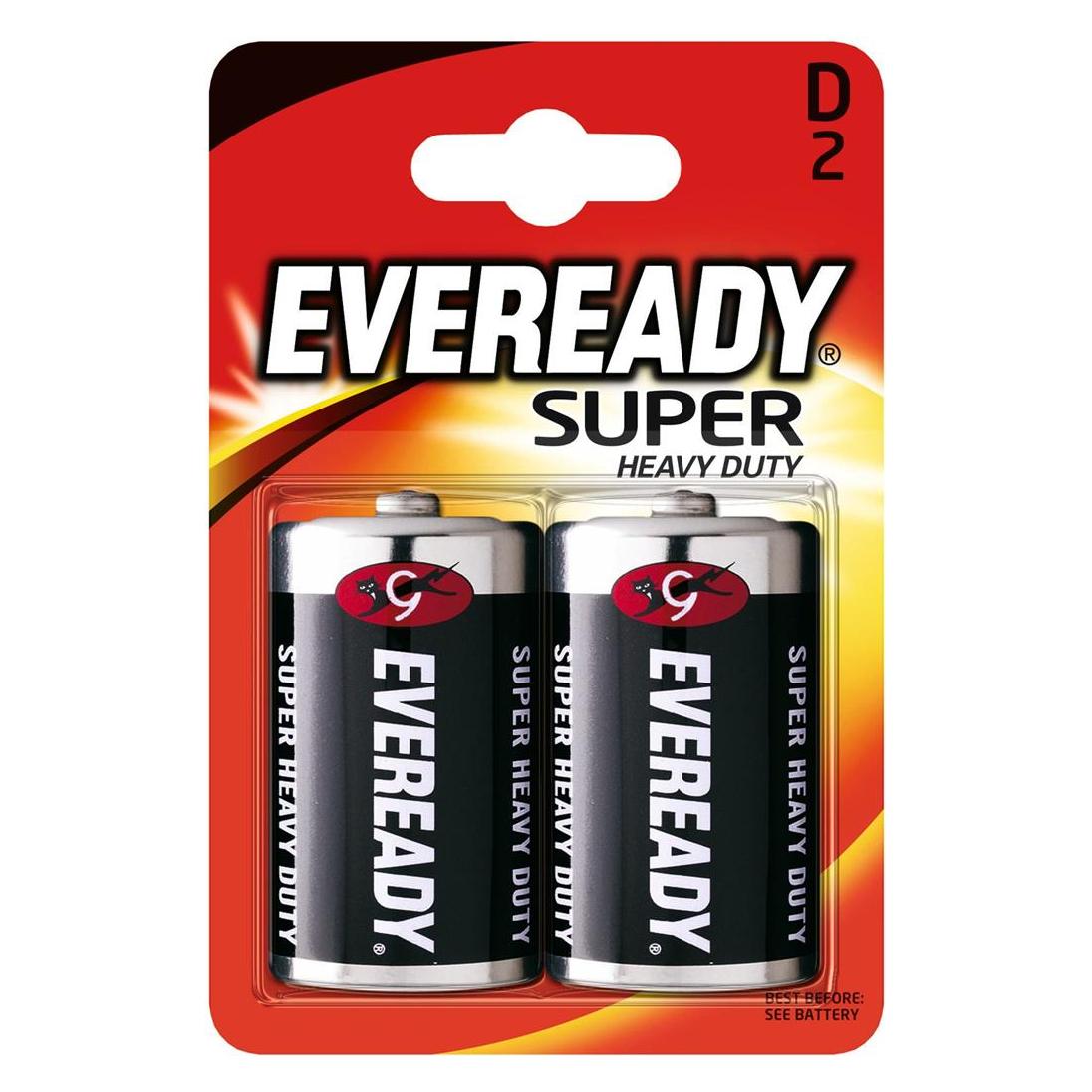 Energizer Eveready LR20 SHD Mono 2-er Blister (2 Stk., D) (7638900083613)