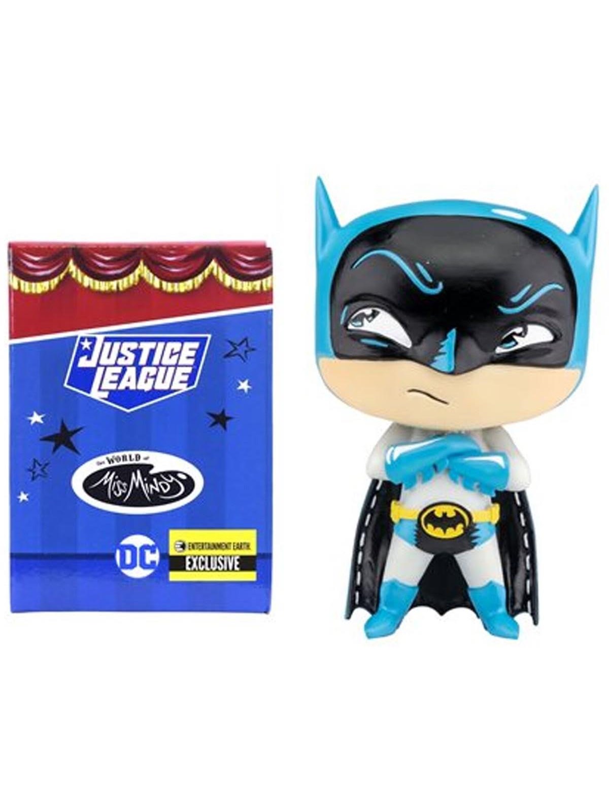 Enesco - DC Comics Justice League: Miss Mindy Batman Statue (Blue) - Figur