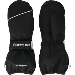 NORTH BEND Chillon wasserdichte Fäustlinge Kinder 1001 - black XS (104/110)