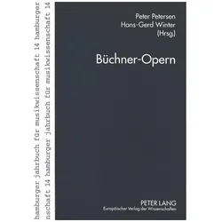Büchner-Opern, Fachbücher von Peter, Winter Petersen