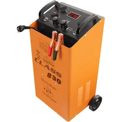 Wiltec, Autobatterie Ladegerät, Batterieladegerät Booster 12V 24V Ladegerät Akkuladegerät mit Starthilfe (68 A, 12V, 24V)