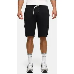 INDICODE Shorts Sweat White Rock, Größe XXL in Schwarz Schwarz