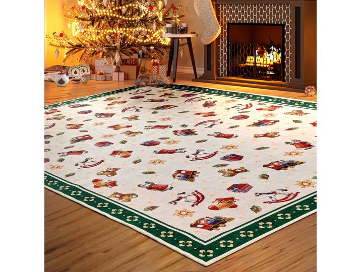 Villeroy & Boch Nostalgic Toys Delight, eckig, rund und Läufer 3 mm Höhe Weihnachten, Wohnzimmer, Flur, Geschenk, Toys Delight, Dekoration