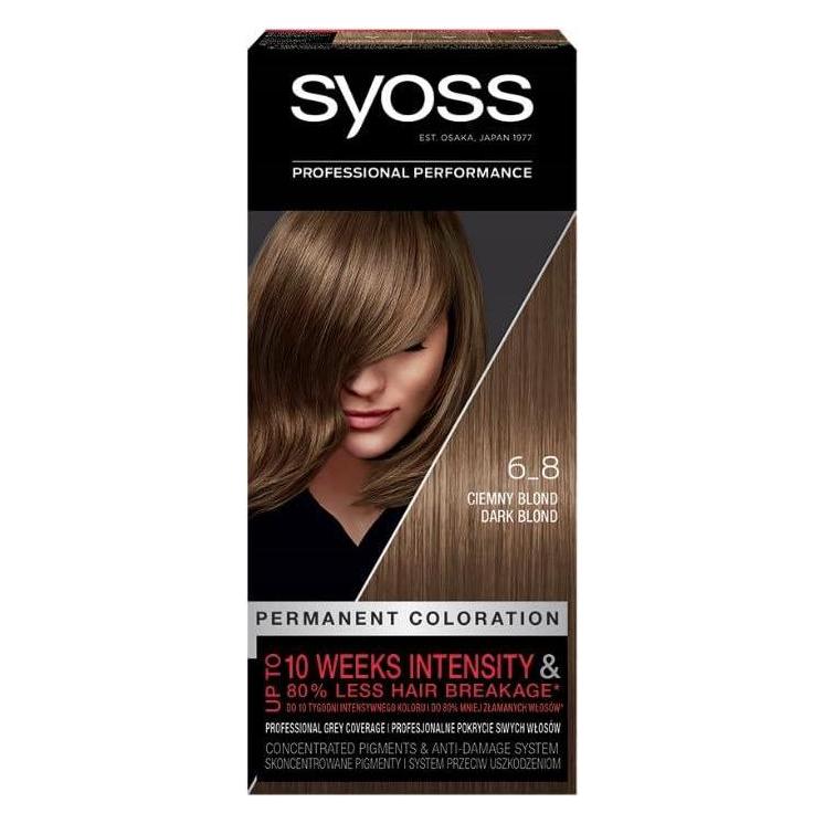 Syoss Professionelle Haarfarbe 6 - 8 Dark Fawn (Dunkel Rehbraun) (9000100633383)