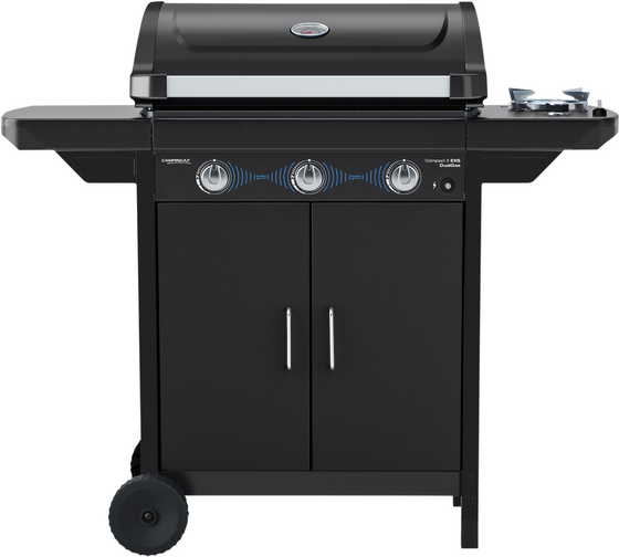 Campingaz 3 Compact EXS Dualgas - Barbecue a gas e metano