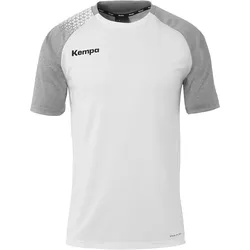 Kempa Ambition 28 Trainingsshirt weiß/dark grau melange XL
