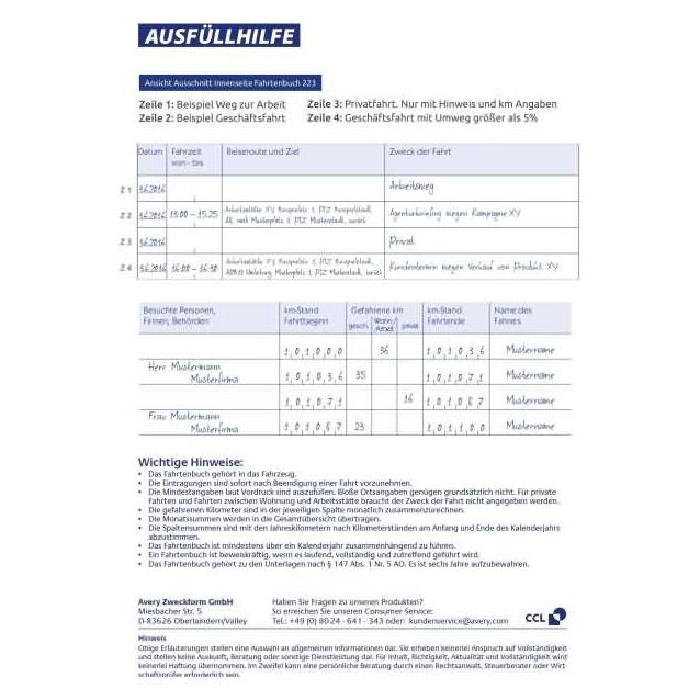 Avery Fahrtenbuch (32x) (1222)