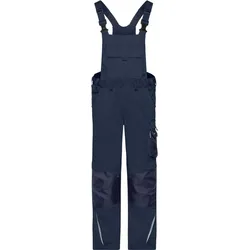 James & Nicholson Unisex Workwear Latzhose Strong JN1833 navy/navy (60)