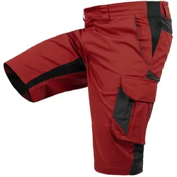QUALITEX HIGH QUALITY WORKWEAR Shorts IND red dahlia/phantom Damen: 38 Herren: 44