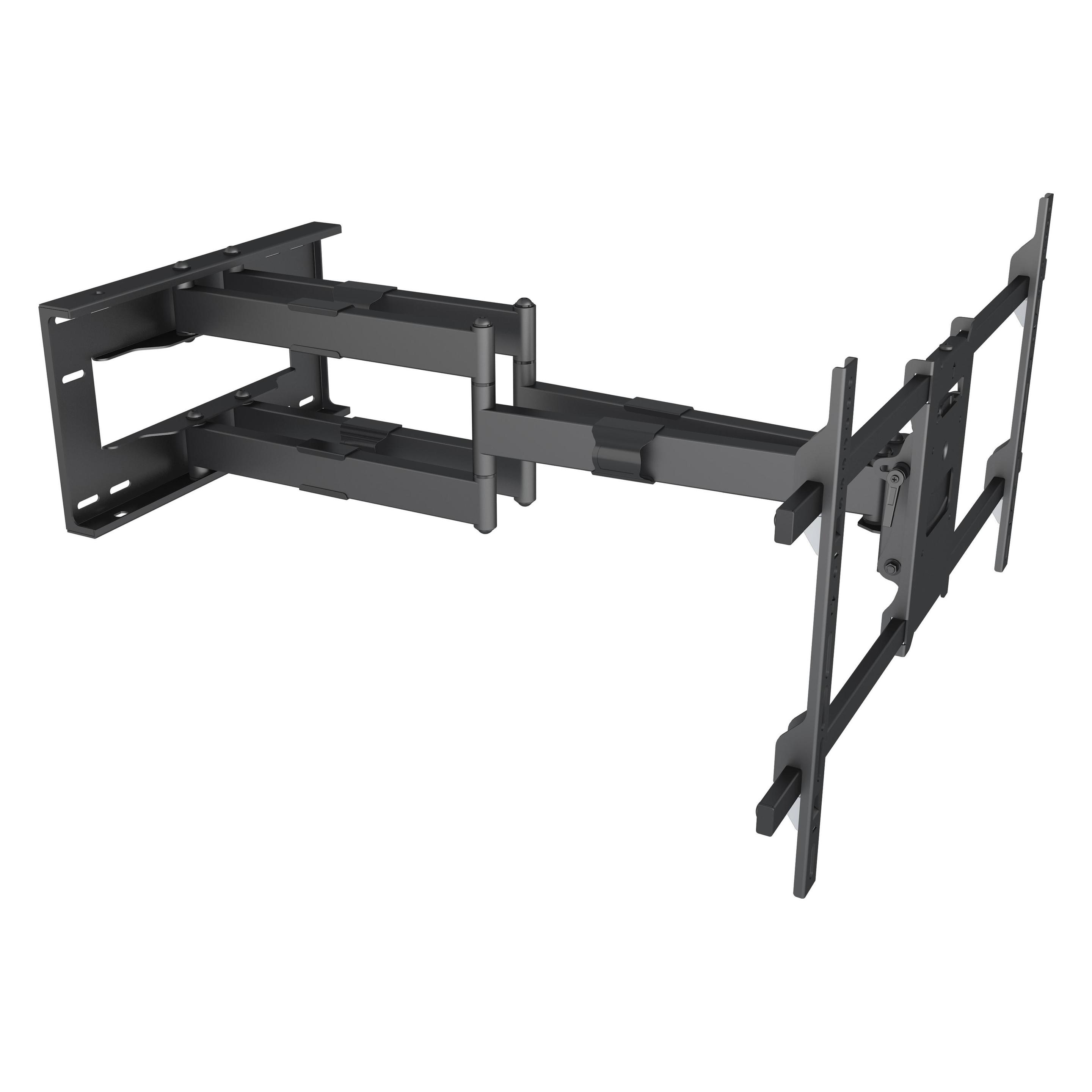 Multibrackets Wandhalter 42"-90", schwarz, Metall, max 60 kg (Dreh- / Neigungsmodule) (6546)