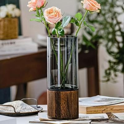 Light Luxury Simple Retro Glass Vase Light Luxury Simple Retro Glass Vase