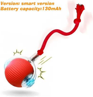 Inspire Picks Smart Automatic Rolling Cat Ball Rechargeable Interactive Toy For Active Cats & Kittens red Tail Ball 2026 Version