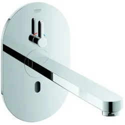 Grohe Eurosmart CE Waschtischarmatur 36376000 chrom, Infrarot-Elektronikarmatur, Fertigset