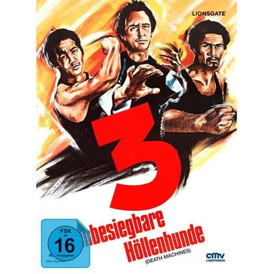 3 unbesiegbare Höllenhunde (Death Machines) - Mediabook - Cover C - Limited Edition (Blu-ray+DVD), Blu-ray