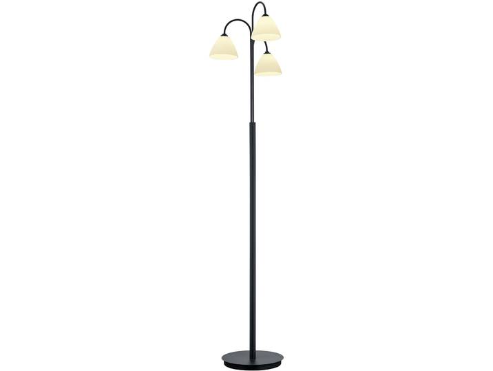 Stehlampe Emmeline schwarz Metall 1500 lm H 150 cm - LED - Lichtfarbe: Extra warmweiss - LED Energiesparlampen
