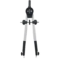 FABER-CASTELL Giant Springbow Compass Zirkel - silber