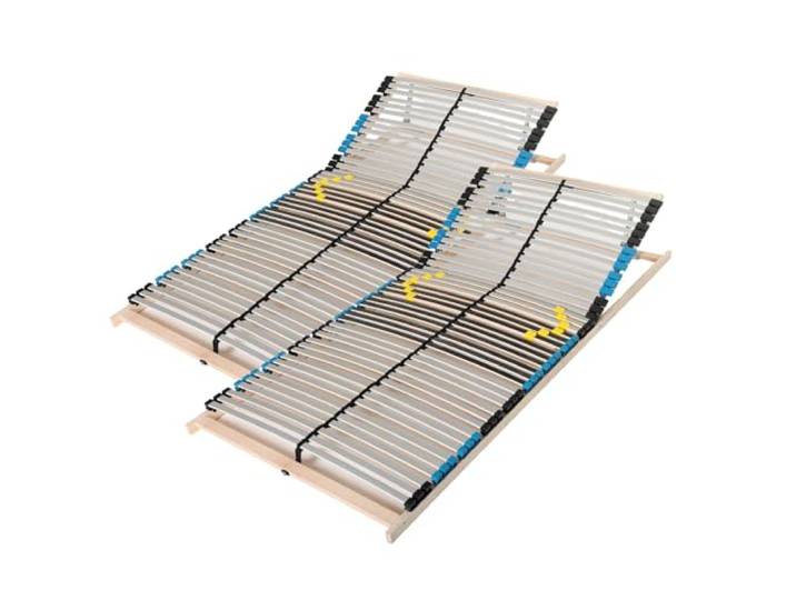 Sleepneo Lattenrost 180x200, Kopfteil verstellbar, 42 Latten, hohe Traglast bis 150Kg, Ergonomischer 7-Zonen-Lattenrost 180 x 200 cm, Buchenholz, Selbstmontage