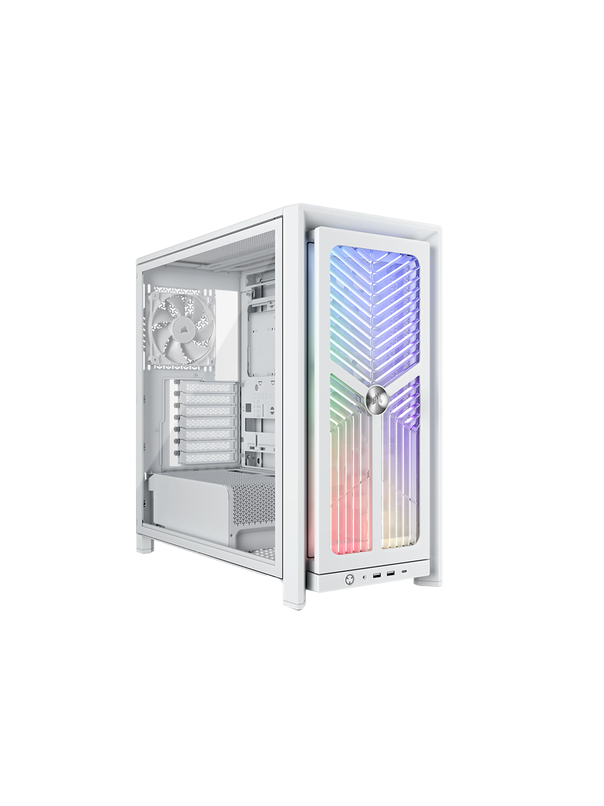 Corsair Frame 4000X RS White - Gehäuse - Miditower - Weiß
