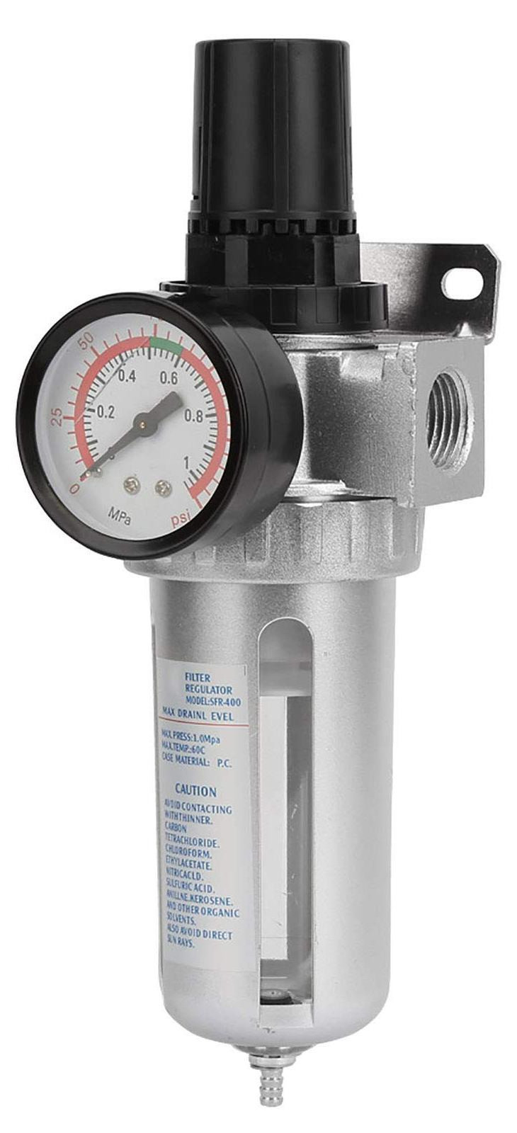 Selius 1/2 inch Luchtcompressor Vocht Water Trap Filter Regulator