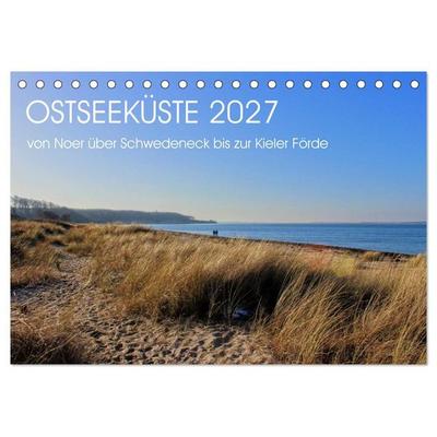 Ostseeküste 2027 (Tischkalender 2027 DIN A5 quer), CALVENDO Monatskalender