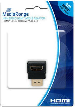 MediaRange MRCS166 HDMI High Speed Winkeladapter 90 graden zwart