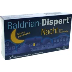 BALDRIAN DISPERT Nacht zum Einschlafen üb.Tabl. 25 St