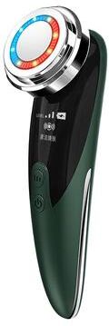 Inspired Deals Ultrasonic Facial Cleansing Device With Ion Therapy & LED Skin Massage green