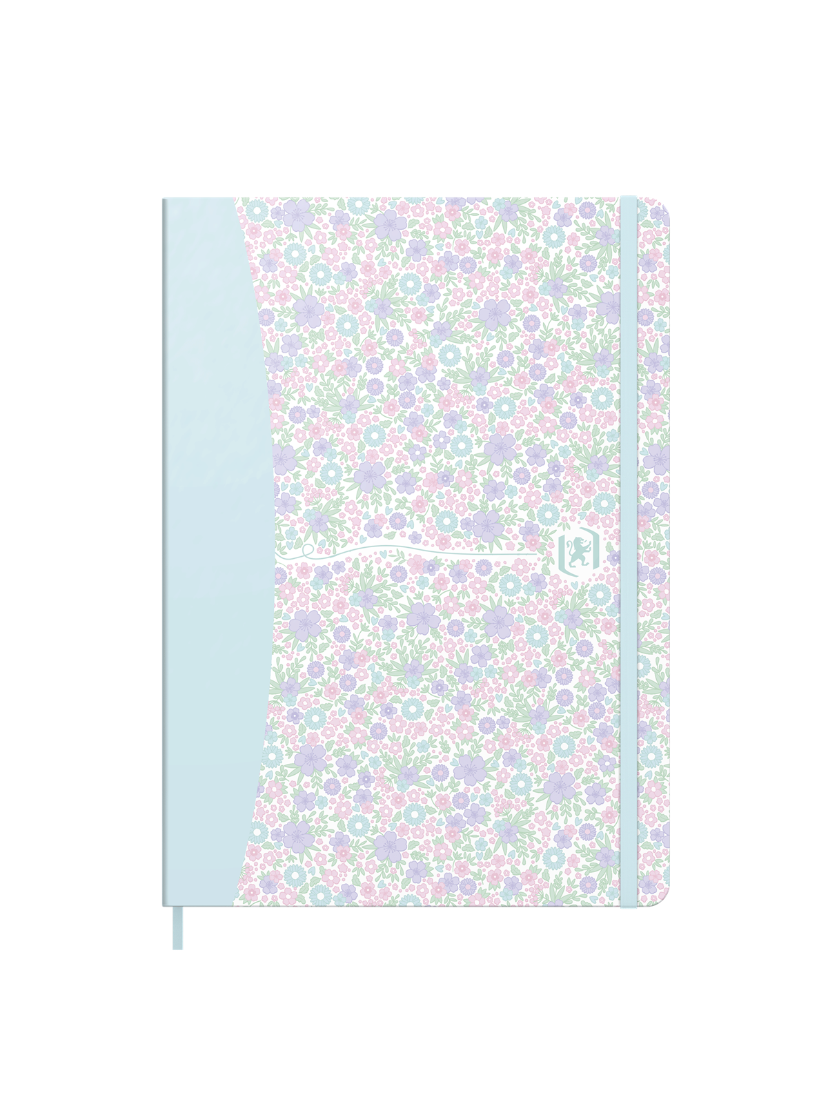 Oxford Floral A5 Hardback Cover Casebound Journal Notebook 5mm Squares 160 Pages 4 Assorted Floral Designs SCRIBZEE Compatible