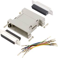encitech GA-0909-MF-LG-K D-SUB Adapter D-SUB-Stecker 9pol. - D-SUB-Buchse 9pol. 1 St. 2111-0101-11