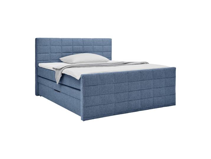 Boxspringbett Damon Blau ca. 160x200cm