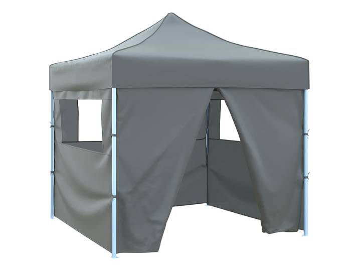 Vidaxl Party Tent 291 X 291 X 315 Cm Anthracite Oxford Fabric
