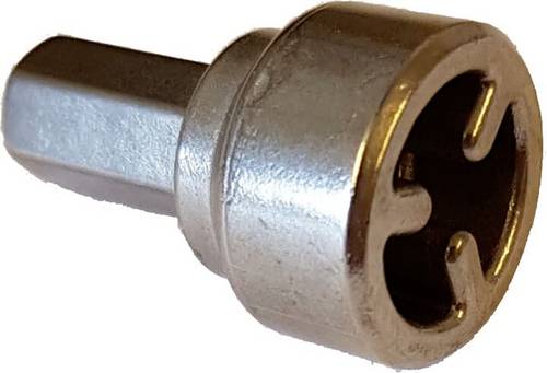ABB 2TLA050040R0400 Mkey8 Schlüssel zur Hilfsentsperrung aus Edelstahl, für MKey8 Schlüssel 1St.