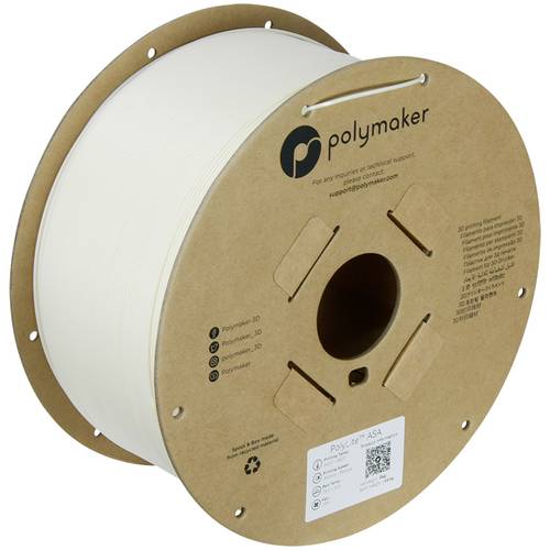 Polymaker PF01022 PolyLite Filament ASA UV-beständig, witterungsbeständig, hitzebeständig, schlagfest 1.75mm 3000g Natural, Natur
