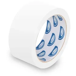 VEPATIM 3x Packband Klebeband Markierungsband PP 48 mm x 66 m weiß