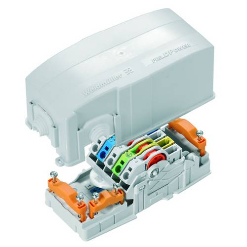 Weidmüller 1963570000 POWERTERMINAL LG Verteiler-Box flexibel: 2.5-6mm² starr: 1.5-6mm² 1 St. Grau