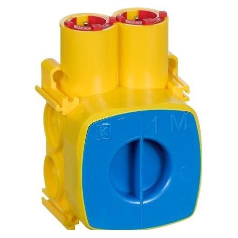 LK Opus 66 Einschubkasten 1 Modul, gelb. (AAK504N1000)