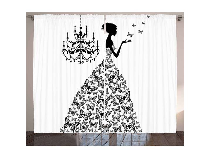Fertiggardine Mode 2er-Set 140 x 225cm Grau