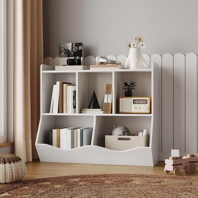 Garvee Stylish Wooden Toy Shelf