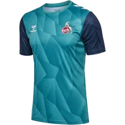 hummel 1. FC Köln Aufwärmshirt 2024/25 7851 - pagoda blue M