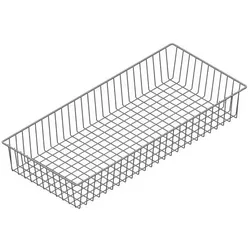 Drahtregalboden für ELEMENT SYSTEM, 800 x 350 mm, grau