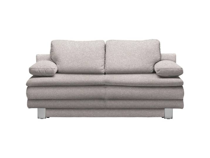 Novel Schlafsofa Bruno, Natur, Metall, Uni, 2-Sitzer, 194x96x86 cm, Fußauswahl, Stoffauswahl, Wohnzimmer, Sofas & Couches, Schlafsofas, Schlafsofas mit Bettkasten