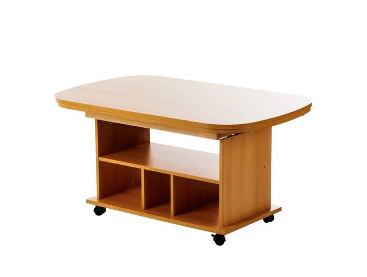 Couchtisch Bergen 107 x 53 x 67cm Braun/Buche Dekor