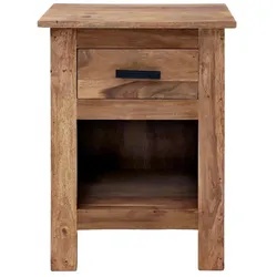 Nachttisch Rami 45x60x40 aus indischem Sheesham-Massivholz