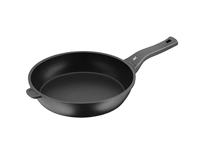 WMF Permadur Premium Schmorpfanne 28 cm Induktion, mit Gegengriff, hoher Rand, Aluminium beschichtet, Kunststoffgriff mit Flammschutz