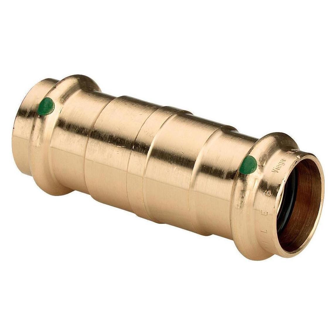 Viega Sanpress skydemuffe 18 mm rødgods (Pressverbindung) (287061)