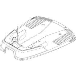 Husqvarna Bodenplatte der Ladestation für AM 105 ab 2016, Gardena R38Li - R80Li ab 2017
