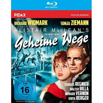 Alistair MacLean: Geheime Wege (The Secret Ways) / Packender Spionage-Thriller mit Starbesetzung (Pidax Film-Klassiker), Blu-ray