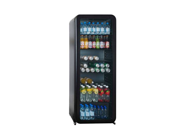 Kibernetik GK208 Getränkekühlschrank, rechts, Schwarz