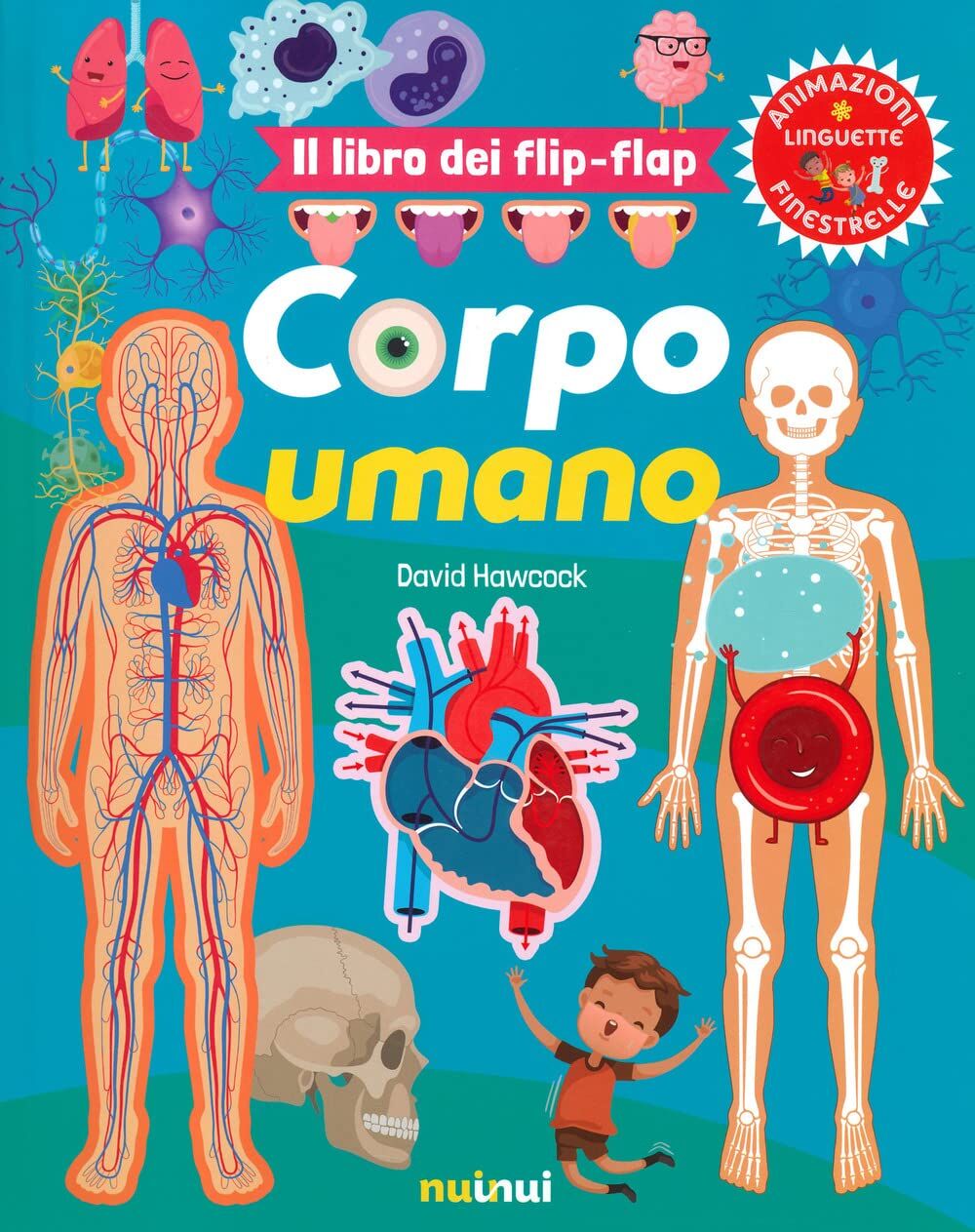 David Hawcock - Corpo umano. Il libro dei flip-flap. Ediz. a colori - Preis vom 09.10.2026 07:28:09 h