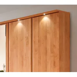 Wiemann Kranzleiste Lausanne Holzoptik Braun Erle 300 cm